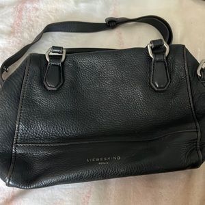 Liebeskind Leather black satchel